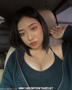 Aoychitchanok Busty Thai Huge Breasts Asian Teen Brown Eyes