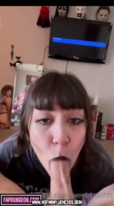 Milkymiyu Onlyfans Goth Girl Multicolor Hair Curvy Body