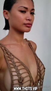 Chanel Uzi Asian Big Breasts Model Influencer Slim Body